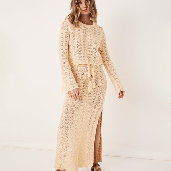 Spell & the Gypsy Collective Road to Paradise Knit Skirt, M, NWT - Picture 3 of 7